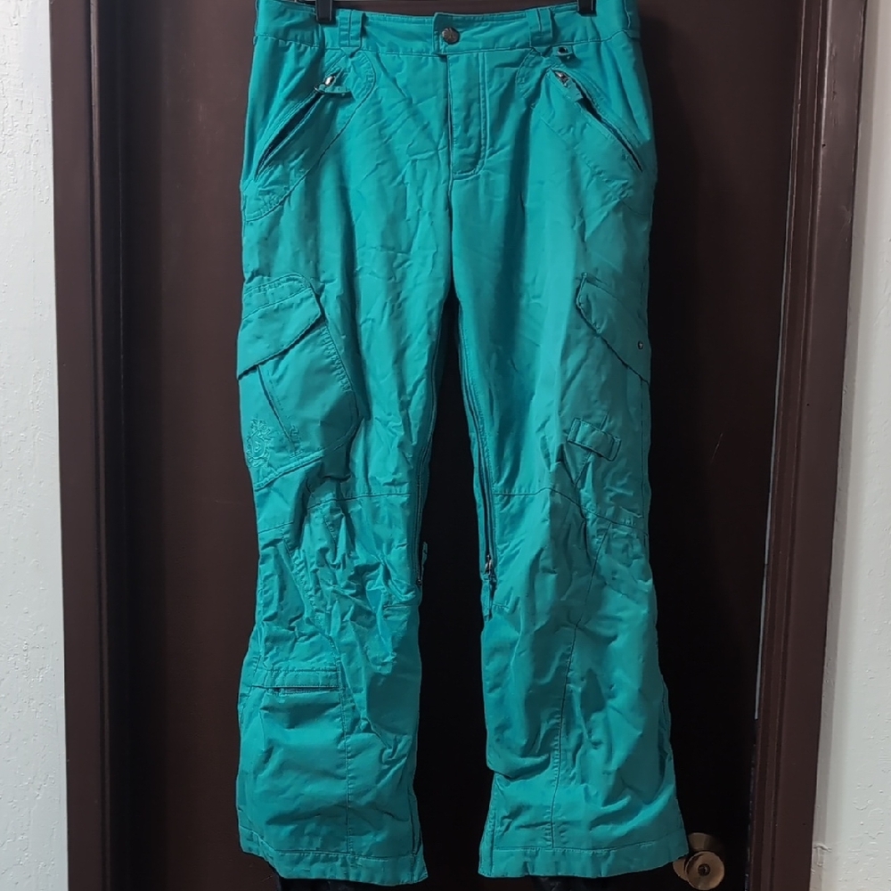 Burton Teal Cargo Pants